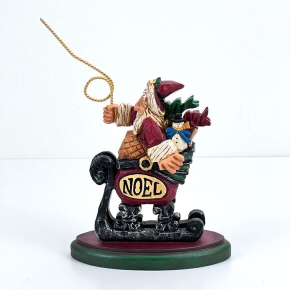 David Frykman Santa Portfolio Exclusive Event Piece 1999 Noel Sleigh - Picture 2 of 8